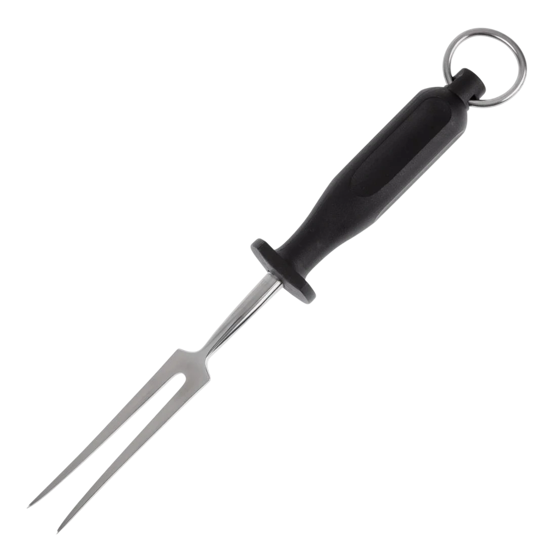 Hygiplas C423 Cooks Fork Black - 6" Prongs product image