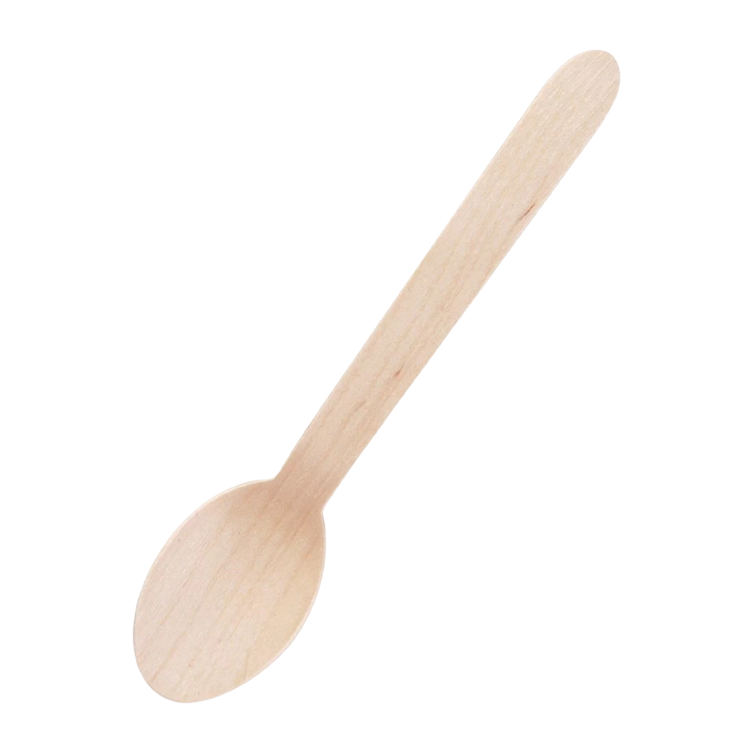 Fiesta Compostable CD904 Wooden Dessert Spoon (Pack 100) product image
