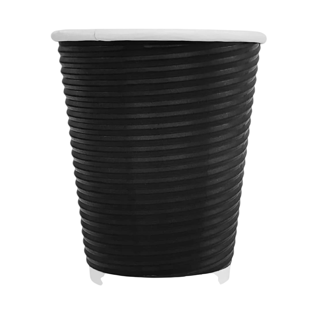 Fiesta Recyclable CM541 Hot Cup Ripple Wall Black 340ml (Sleeve 25) product image