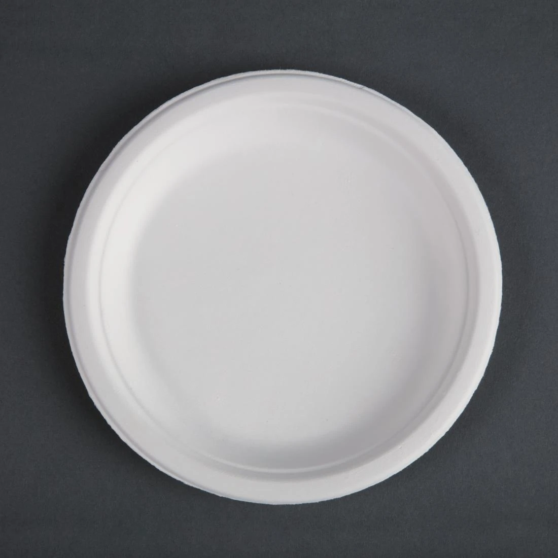 Fiesta Compostable CW905 Bagasse Round Plate 179mm (Pack 50) product image