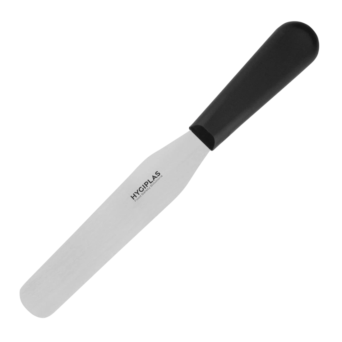 Hygiplas D402 Palette Knife Plastic Black - 15.2cm product image