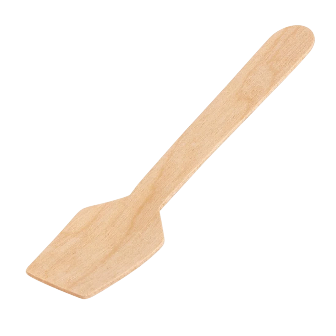 Fiesta Compostable DK399 Birch Wooden Ice Cream Scoop - 96mm (Pack 100) product image