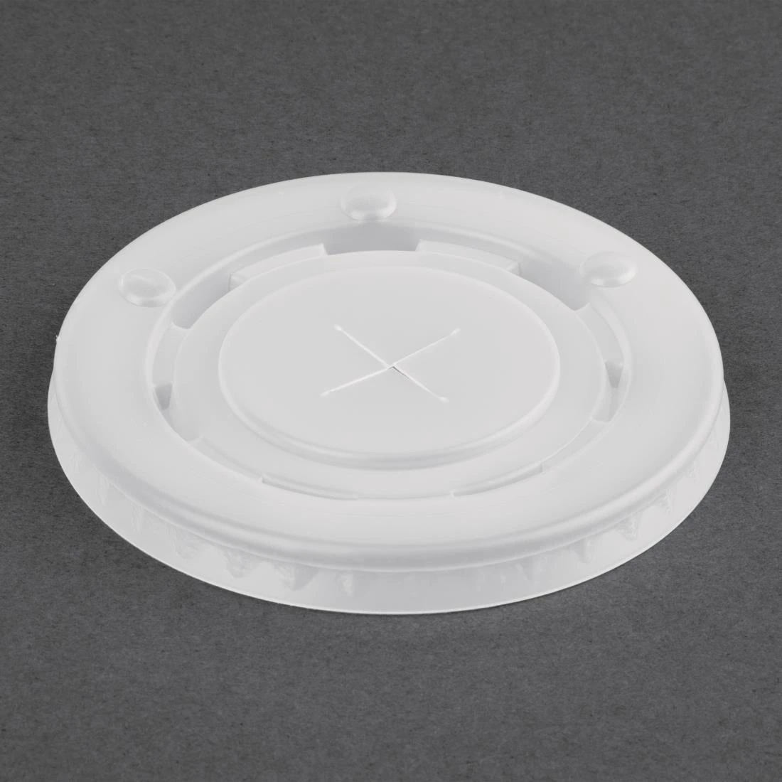 Fiesta Recyclable FP784 Lid - 90mm for Paper Cold Cup - 455/650ml (Pack 1000) product image