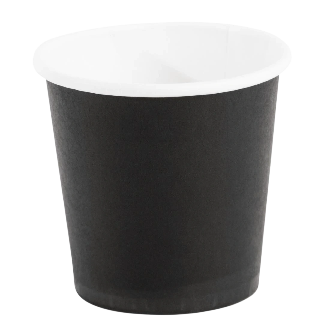 Fiesta Recyclable GF018 Hot Cup Single Wall Black 114ml (Box 1000) product image