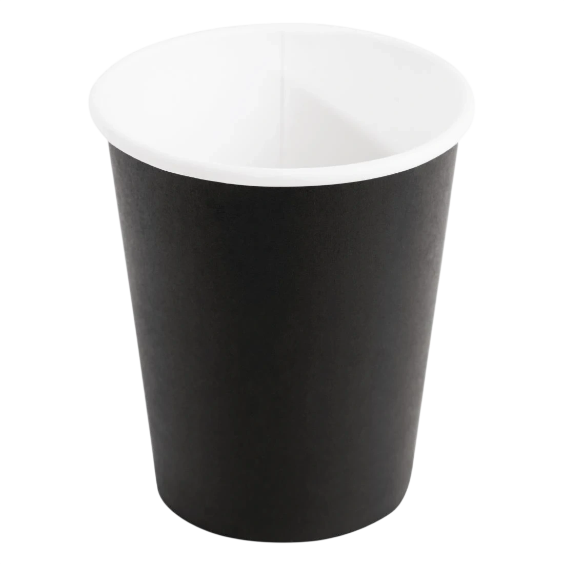 Fiesta Recyclable GF040 Hot Cup Single Wall Black 225ml (Box 1000) product image