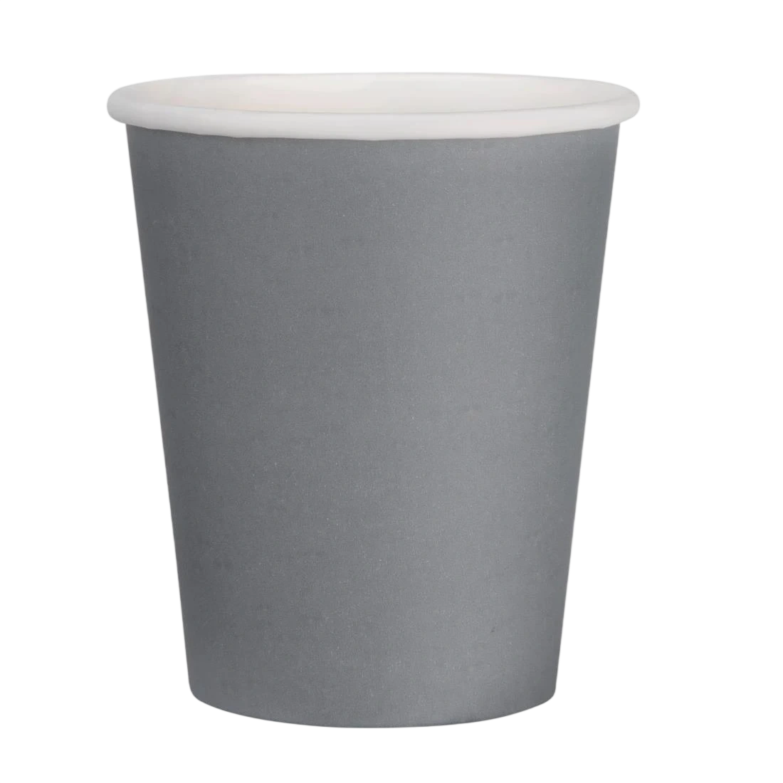 Fiesta Recyclable GP415 Hot Cup Single Wall Charcoal 225ml (Box 1000) product image