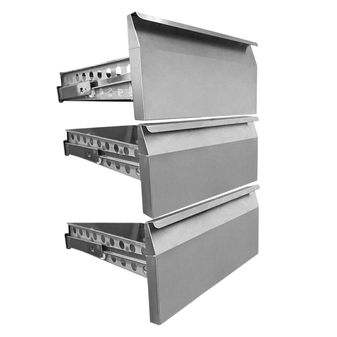 Thermaster Optional Set 3 Drawers for Solid Door Units - GN-3DRAWER