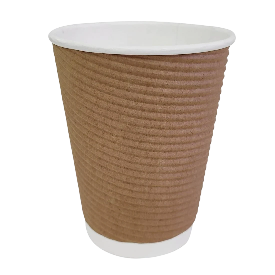 Fiesta Recyclable GP445 Hot Cup Ripple Wall Kraft 340ml (Sleeve 25) product image