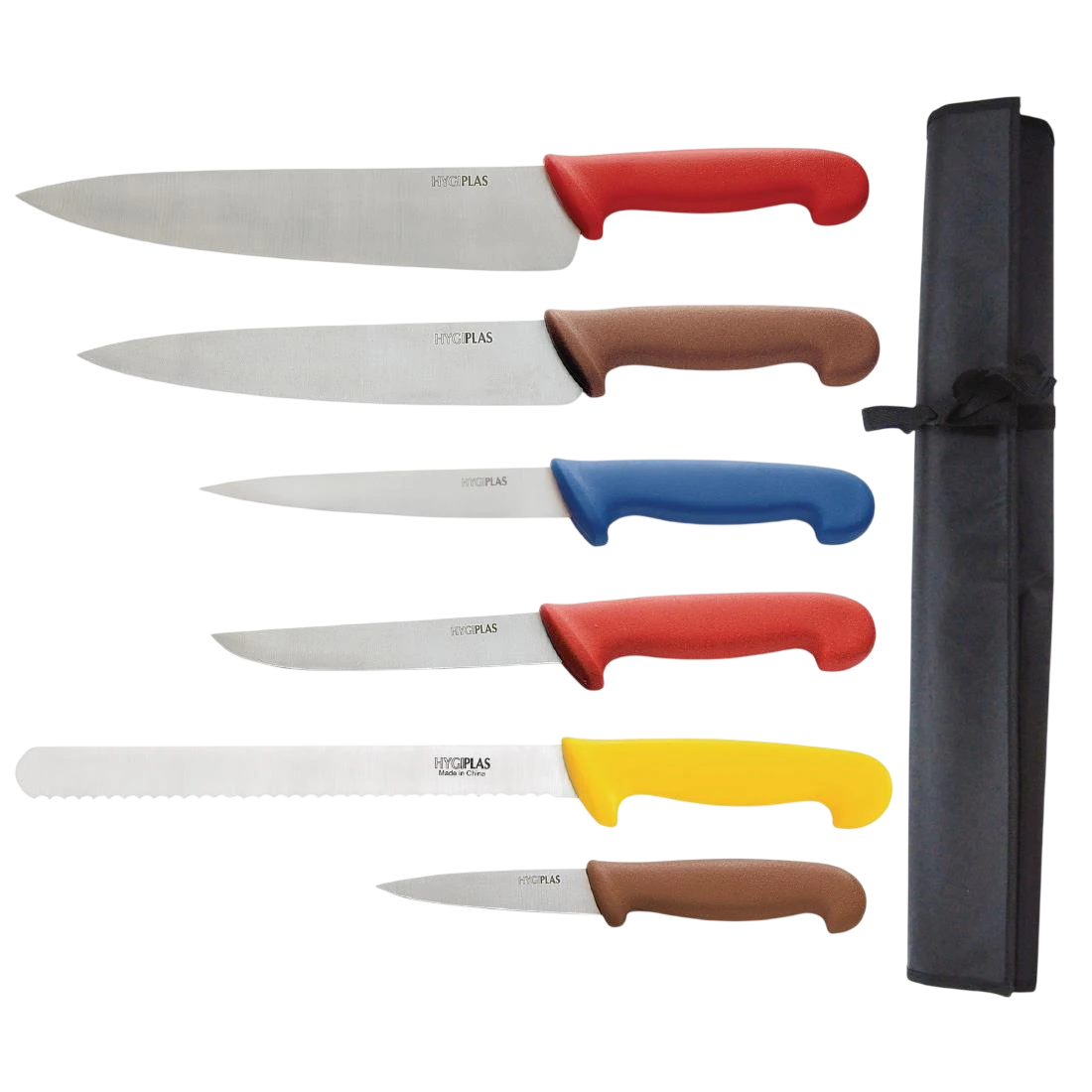 Hygiplas S088 Colour Coded Knife Set & Wallet product image
