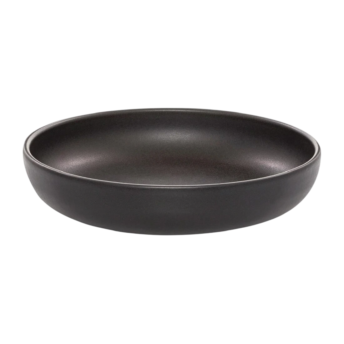 Eclipse FW461 Uno Black Round Bowl - 220mm 1150ml (Pack 6) product image