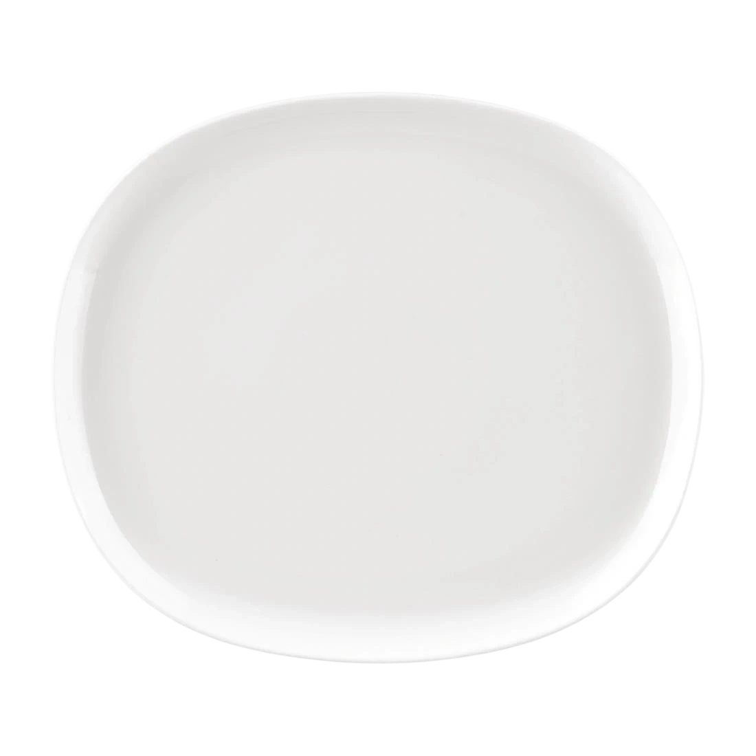 Sango FW495 Ora White Oval Couple Plate - 285x250mm (Pack 6) product image