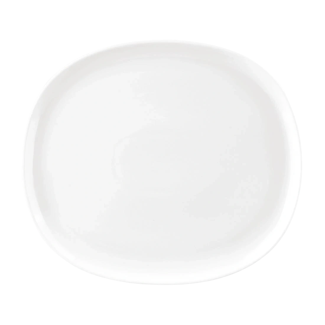 Sango FW496 Ora White Oval Couple Plate - 335x295mm (Pack 4) product image
