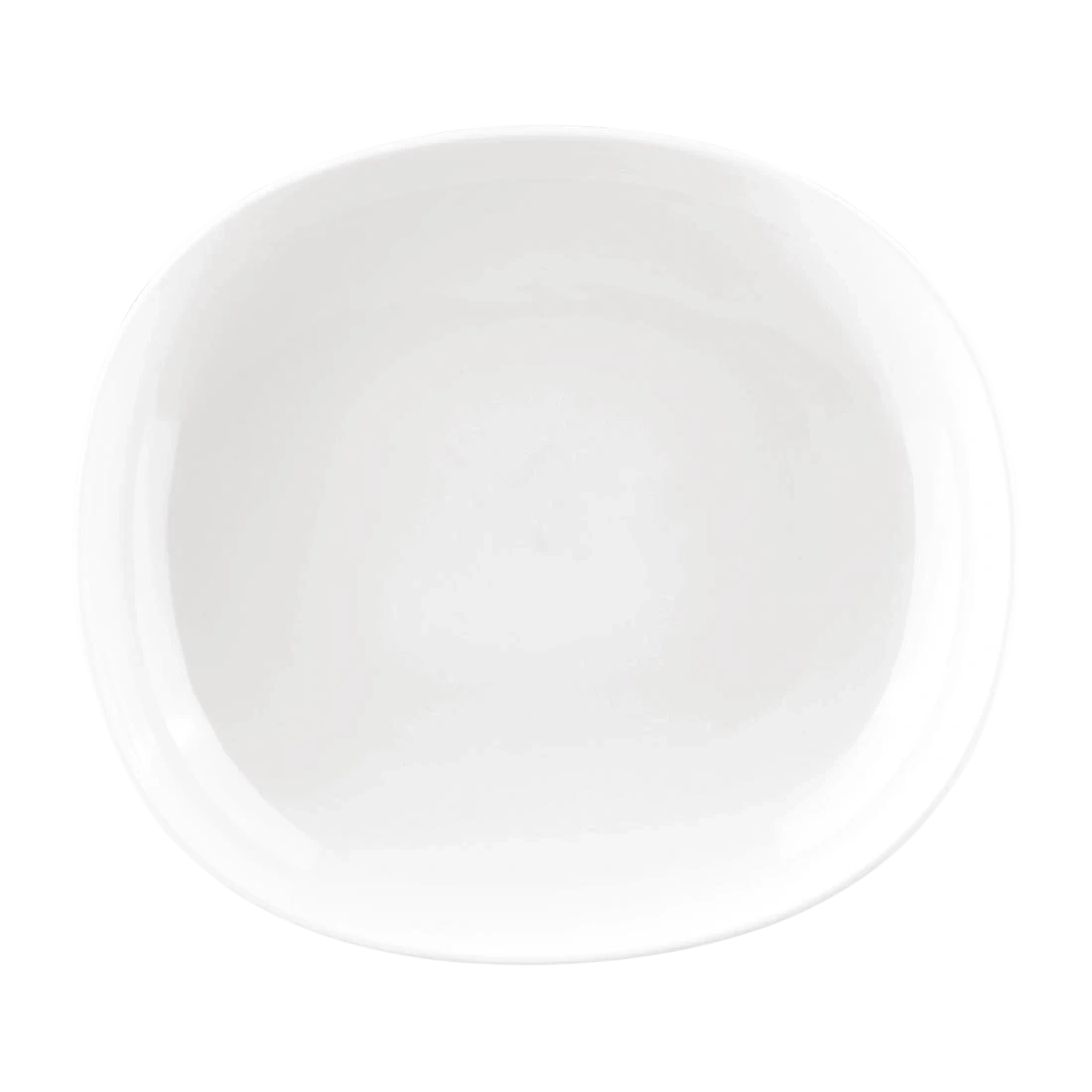 Sango FW499 Ora White Oval Flat Bowl - 260x230mm 670ml (Pack 6) product image