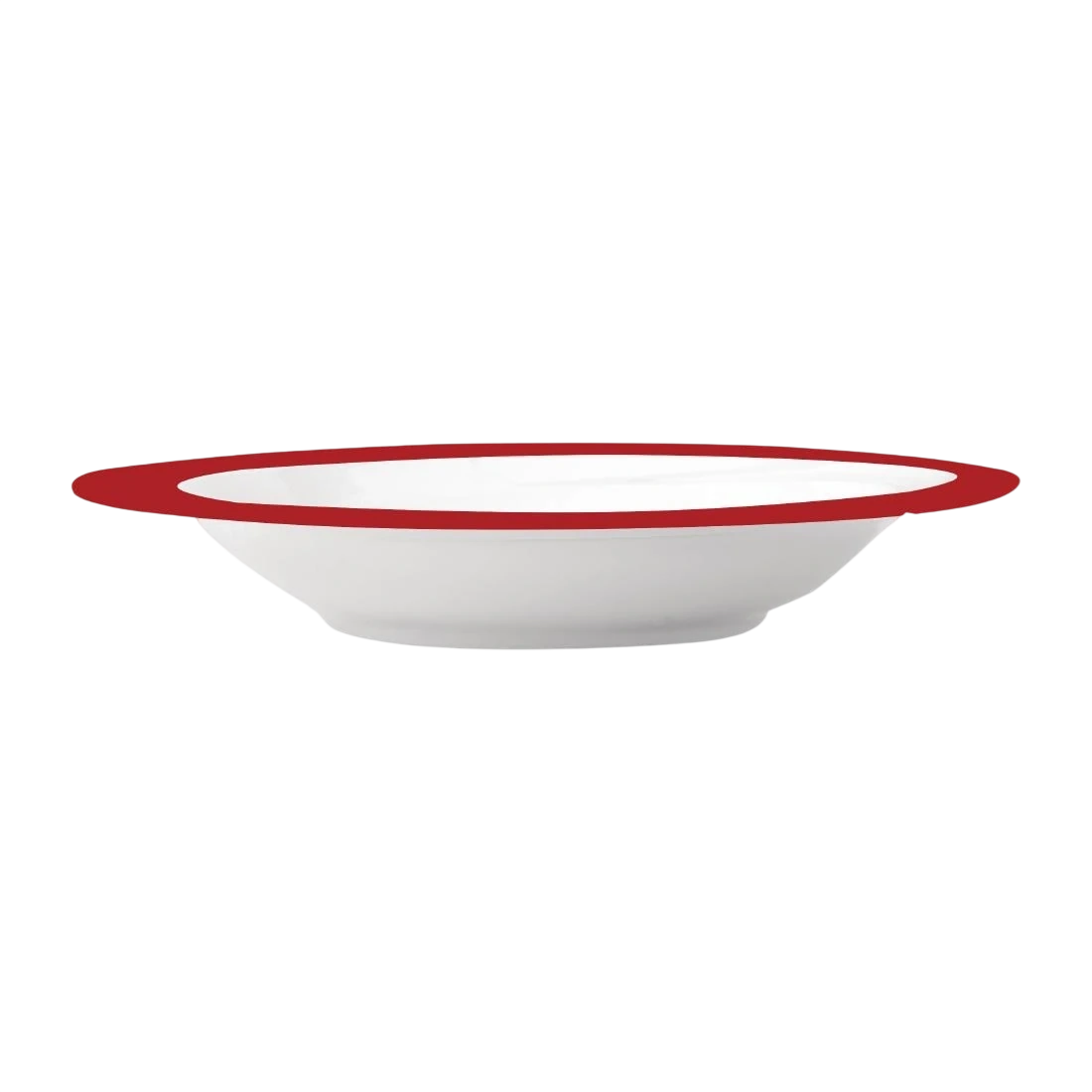 Royal Porcelain FY906 Maxadura Resonate Red Band Round Bowl 238mm (Box 12) product image
