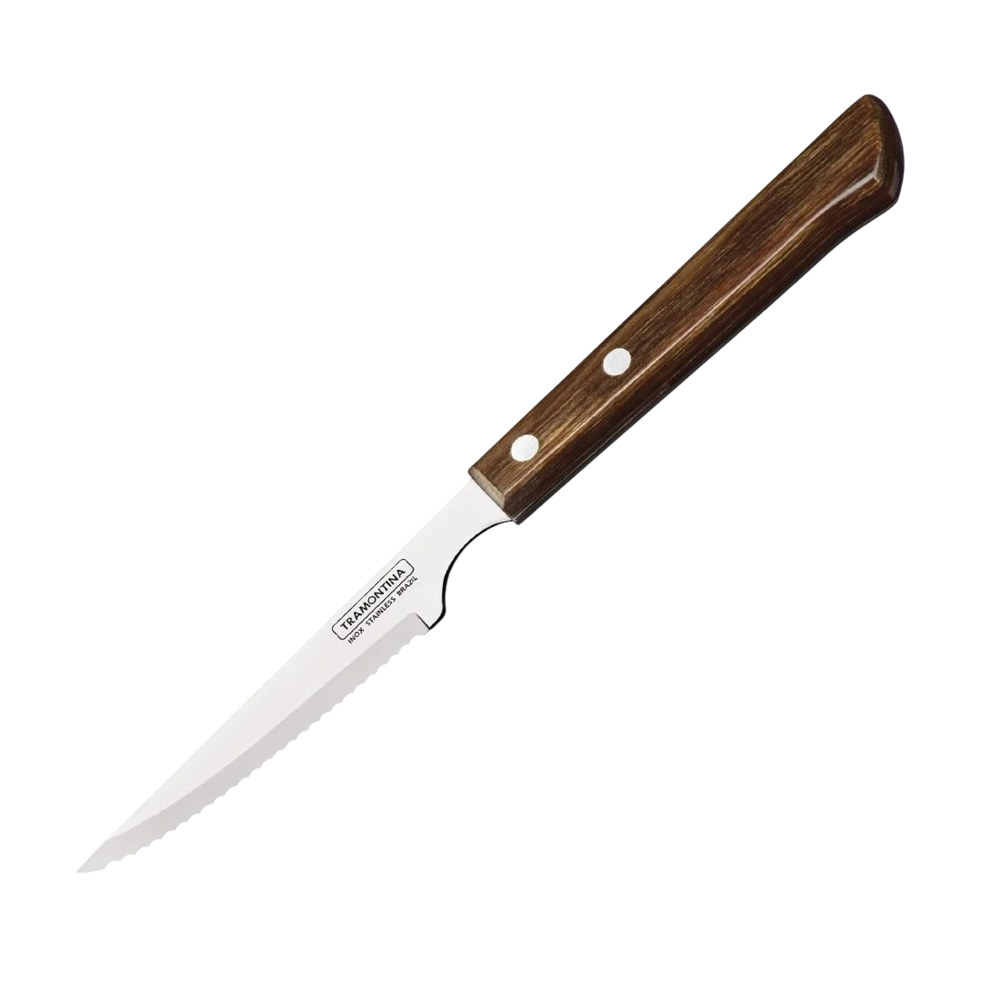 Tramontina HC928 Polywood Brown Spanish Steak Knife - 100mm (Box 12) product image