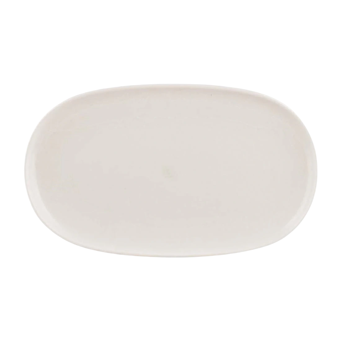 Moda FY693 Porcelain Snow Oval Coupe Plate - 305x180mm (Box 6) (B2B) product image