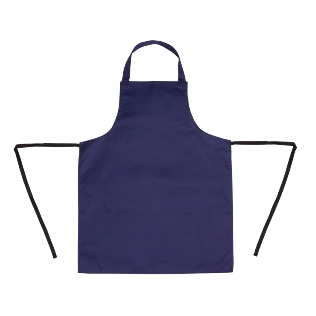 Whites Chefs Clothing A543 Whites Bib Apron Polycotton Navy Blue product image