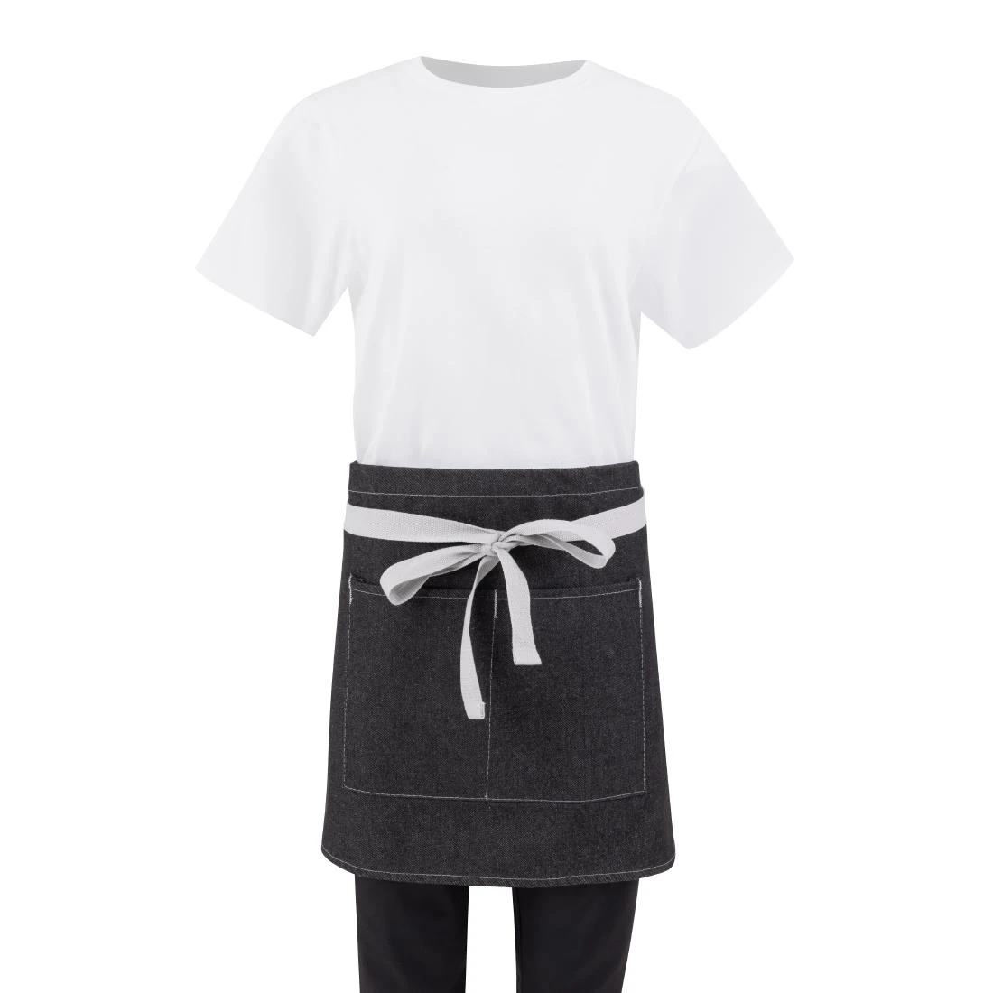 Southside B995 Waist Apron Denim Black - 700x430mm product image