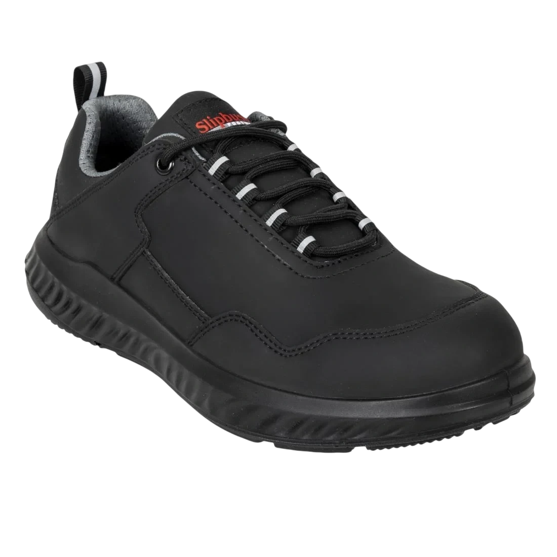 Slipbuster Footwear BA064-44 Slipbuster Hawren Safety Trainer Microfibre Black - UK 10 EU 44 product image
