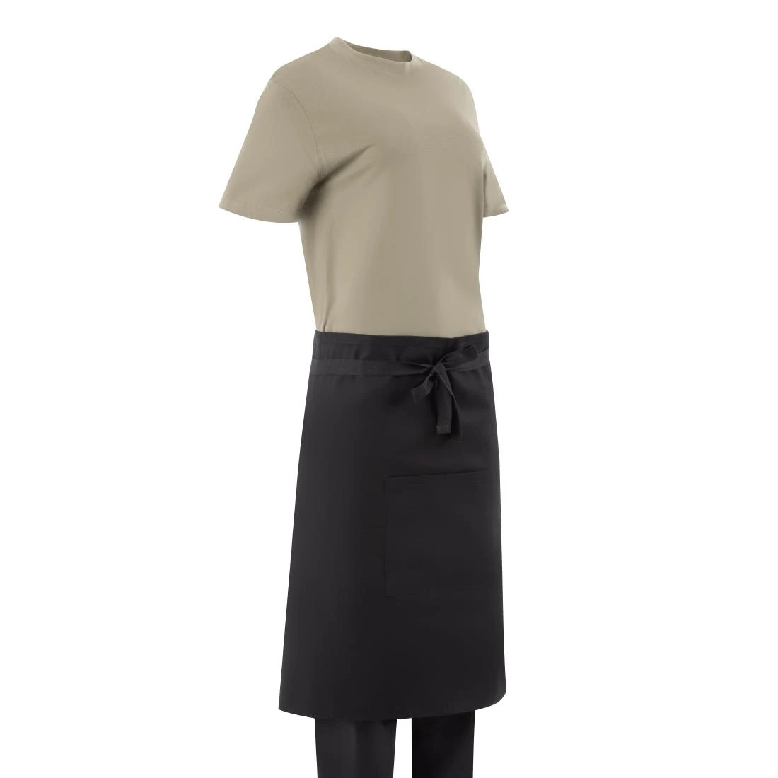 Southside BA203 Cotton Canvas Bistro Apron Black product image