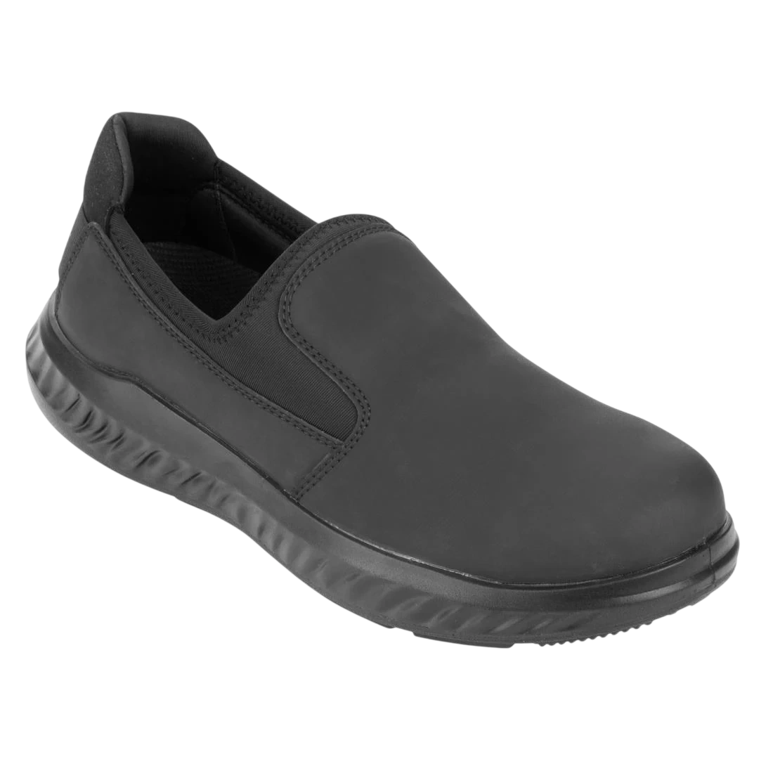 Slipbuster Footwear BA211-37 Slipbuster Drexo Safety Slip On Shoe Microfibre Black - UK 4 EU 37 product image