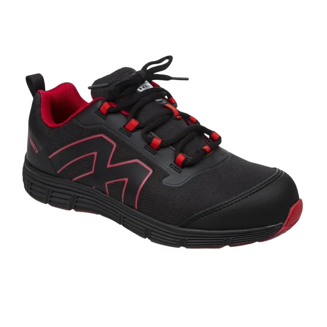 Slipbuster Footwear BB421-41 Slipbuster Gravon Safety Trainer Nylon Mesh Black - UK 7 EU 41 product image
