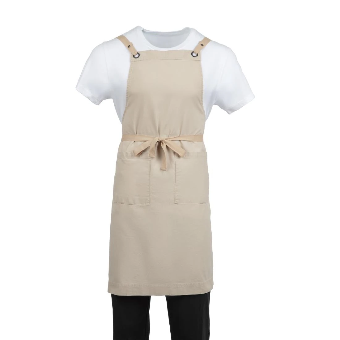 Southside BB685 Cotton Canvas Bib Apron Stone product image