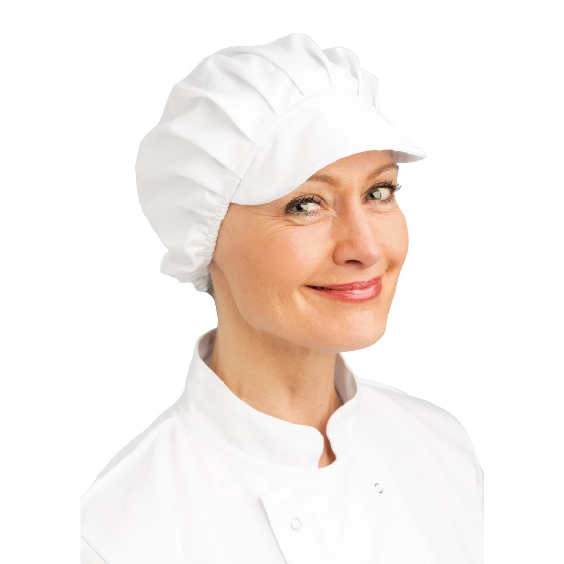 Whites Chefs Clothing B255 Whites Peaked Hat - White product image