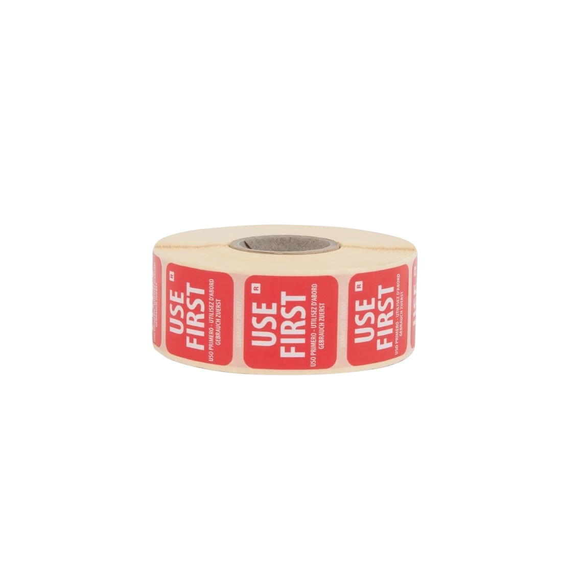 Hygiplas E149 Removable Use First Label 1'' (Roll 1000) product image