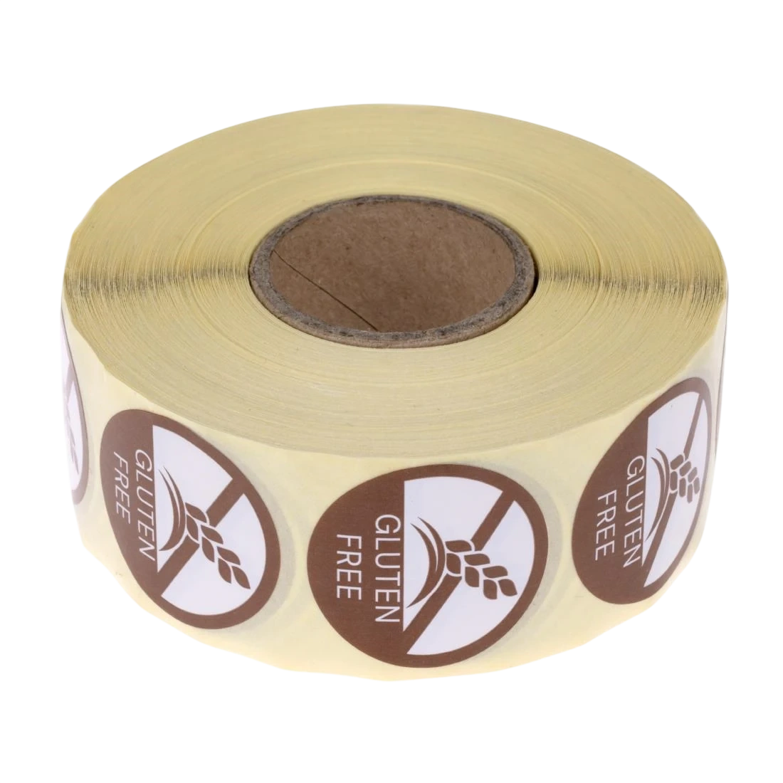 Hygiplas GJ060 Free From Gluten Removable Label 1'' (Roll 1000) product image