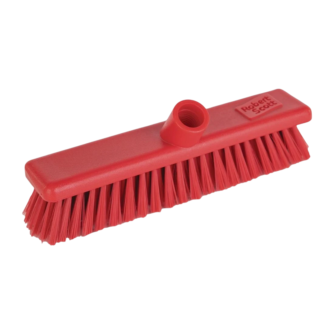 Jantex DN830 Soft Hygiene Broom Red - 300mm 12" product image