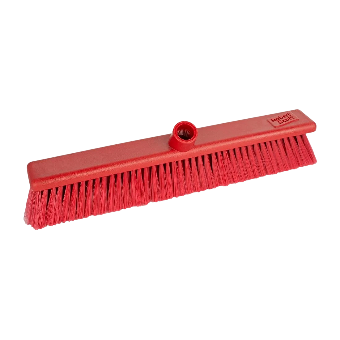 Jantex DN833 Soft Hygiene Broom Red - 457mm 18" product image