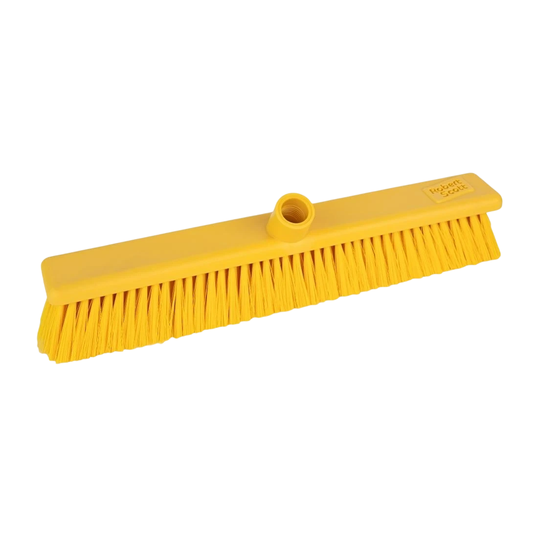 Jantex DN834 Soft Hygiene Broom Yellow - 457mm 18" product image