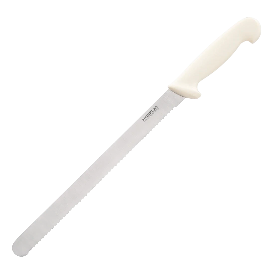 Hygiplas C884 Slicer Serrated White - 12" product image