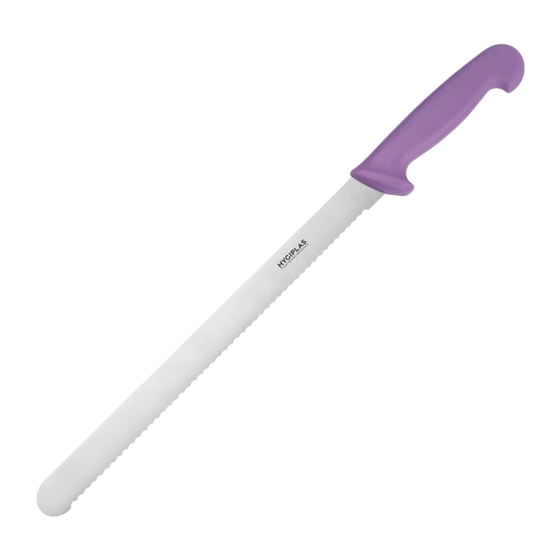 Hygiplas FX119 Slicer Serrated Purple - 300mm 12" product image