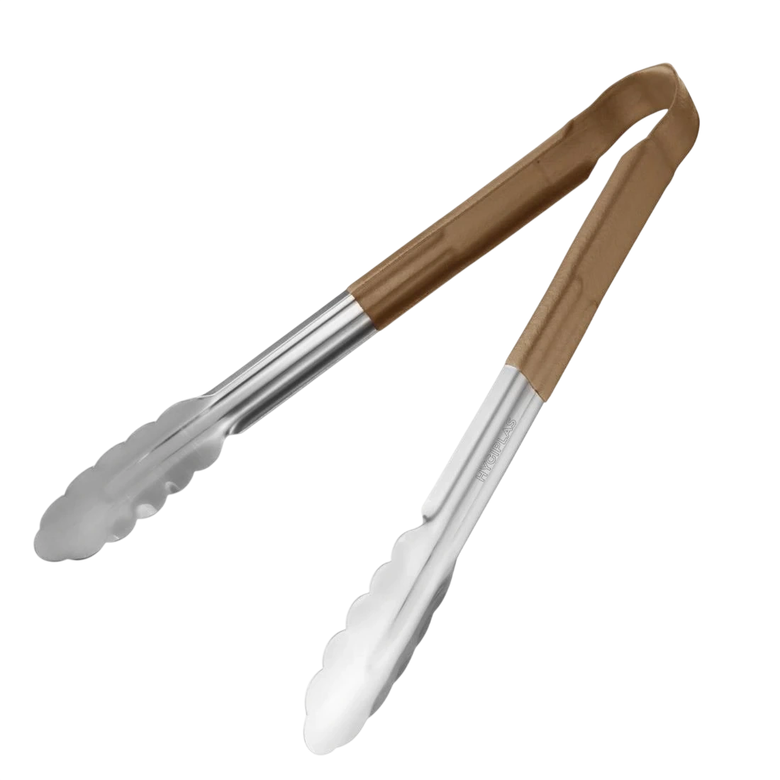 Hygiplas CB158 Colour Coded Serving Tong Brown - 300mm product image