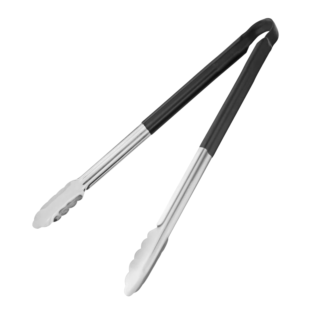 Hygiplas HC848 Colour Coded Serving Tong Black - 405mm product image