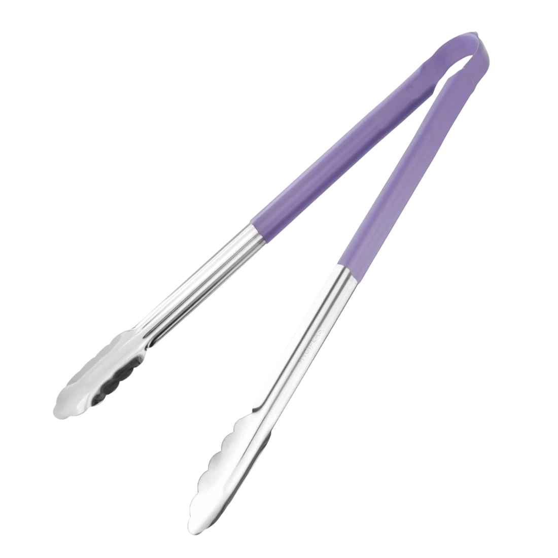 Hygiplas HC853 Colour Coded Serving Tong Purple - 405mm product image