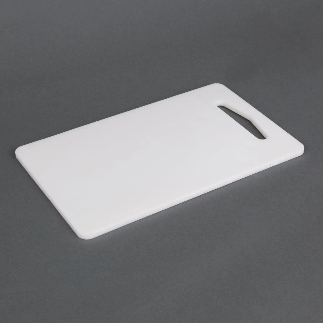 Hygiplas CD269 Low Density Cutting Board White - 150x250x6mm 6x10x1/4" product image