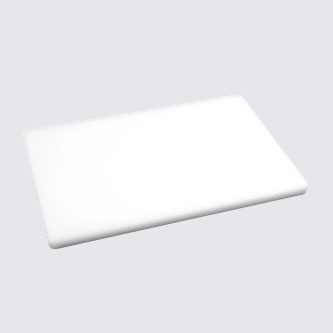 Hygiplas DM001 Extra Thick Low Density Chopping Board White - 450x300x20mm product image
