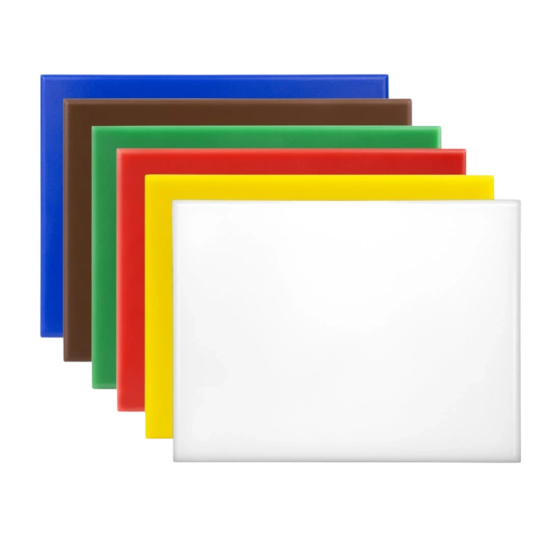 Hygiplas HC869 High Density Small Set of 6 Chopping Boards - 300x225xx12mm product image