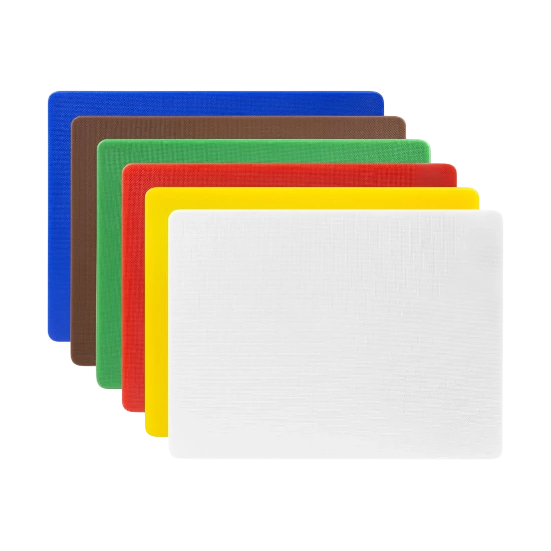 Hygiplas HC885 Low Density Set of 6 Chopping Board Set 300x225xx10mm product image
