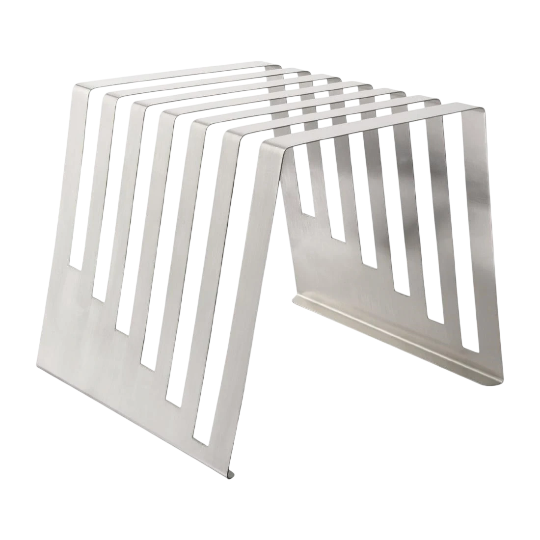Hygiplas J251 Stainless Steel Tiered Chopping Board Rack - 6x15mm product image