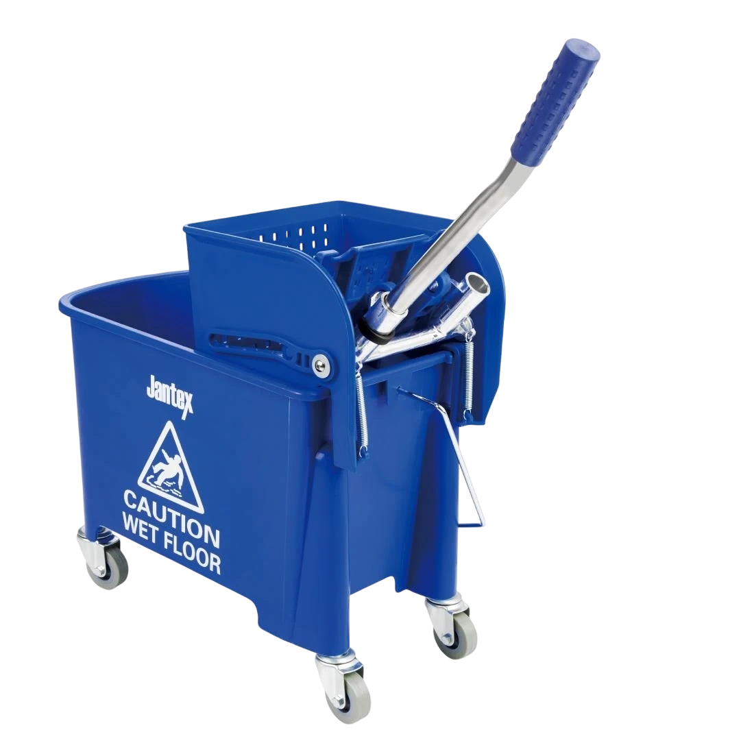Jantex DL913 Mop Bucket & Side Wringer Blue - 15ltr product image