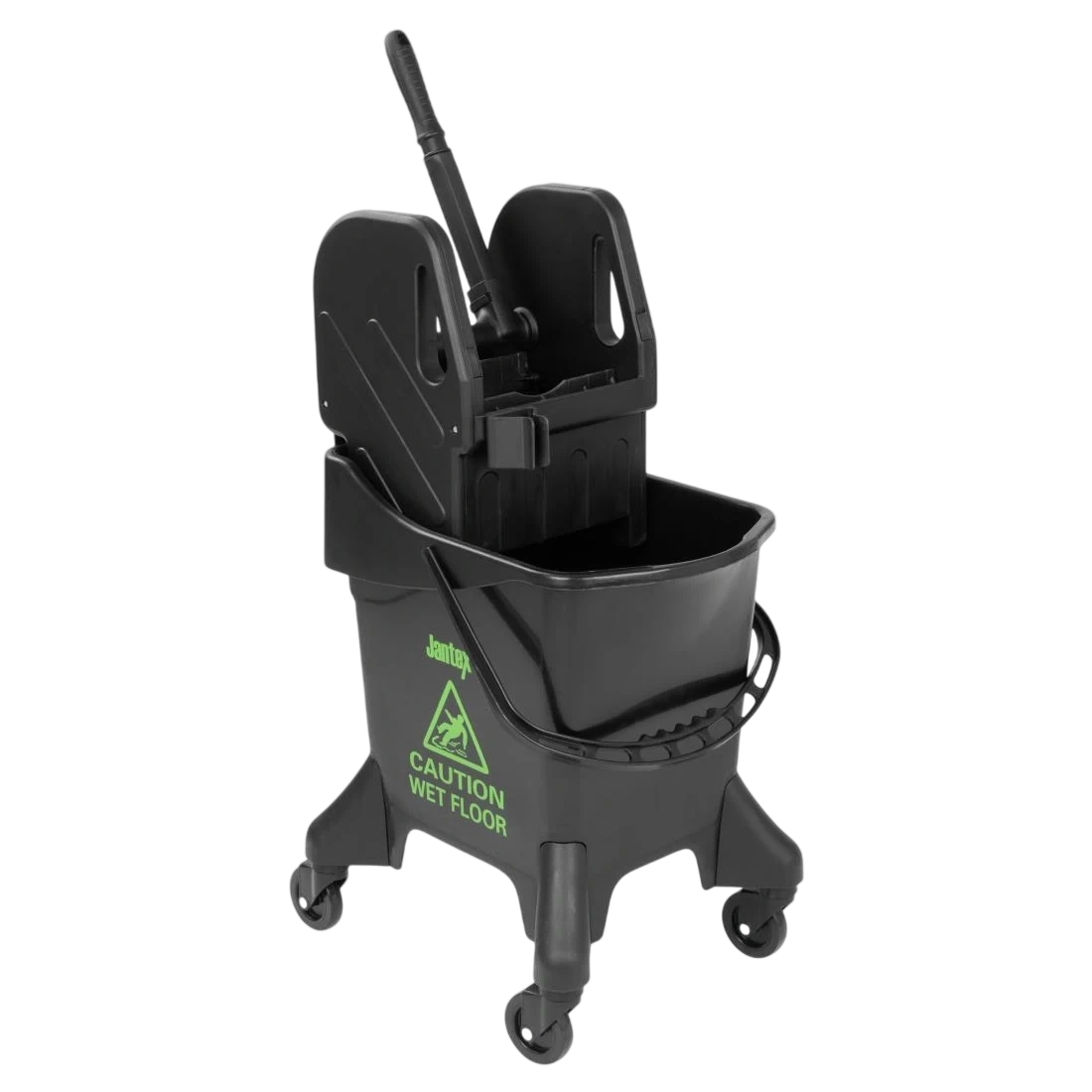 Jantex HW637 Tall Mop Bucket & Down Press Wringer Green Print - 20ltr product image