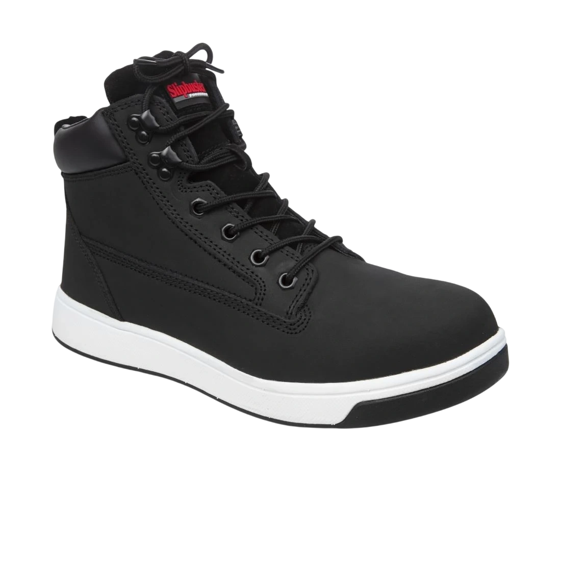 Slipbuster Footwear BB422-37 Slipbuster Eon Safety Hi Top BootNubuck Black - UK 4 EU 37 product image
