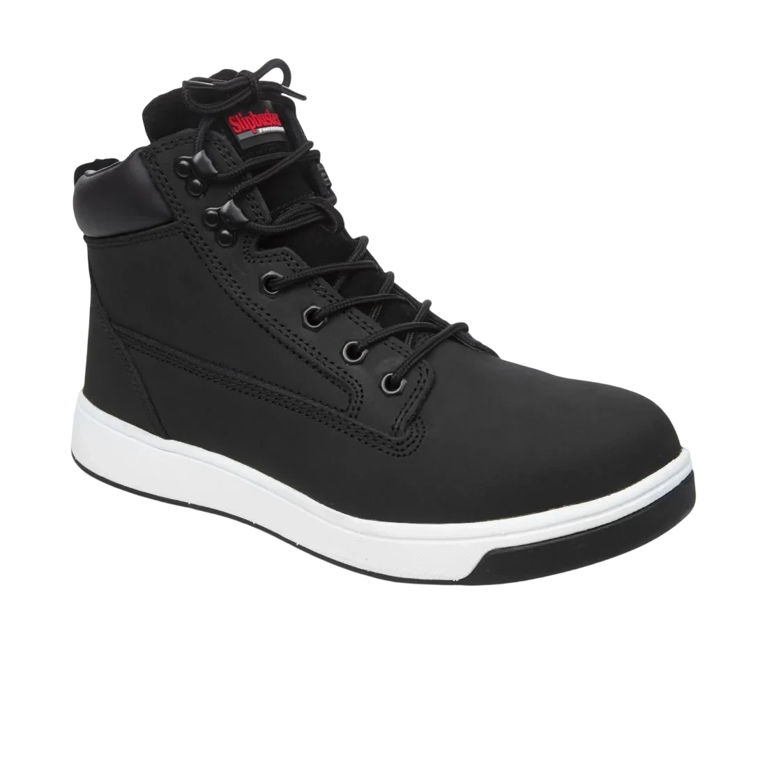 Slipbuster Footwear BB422-42 Slipbuster Eon Safety Hi Top BootNubuck Black - UK 8 EU 42 product image