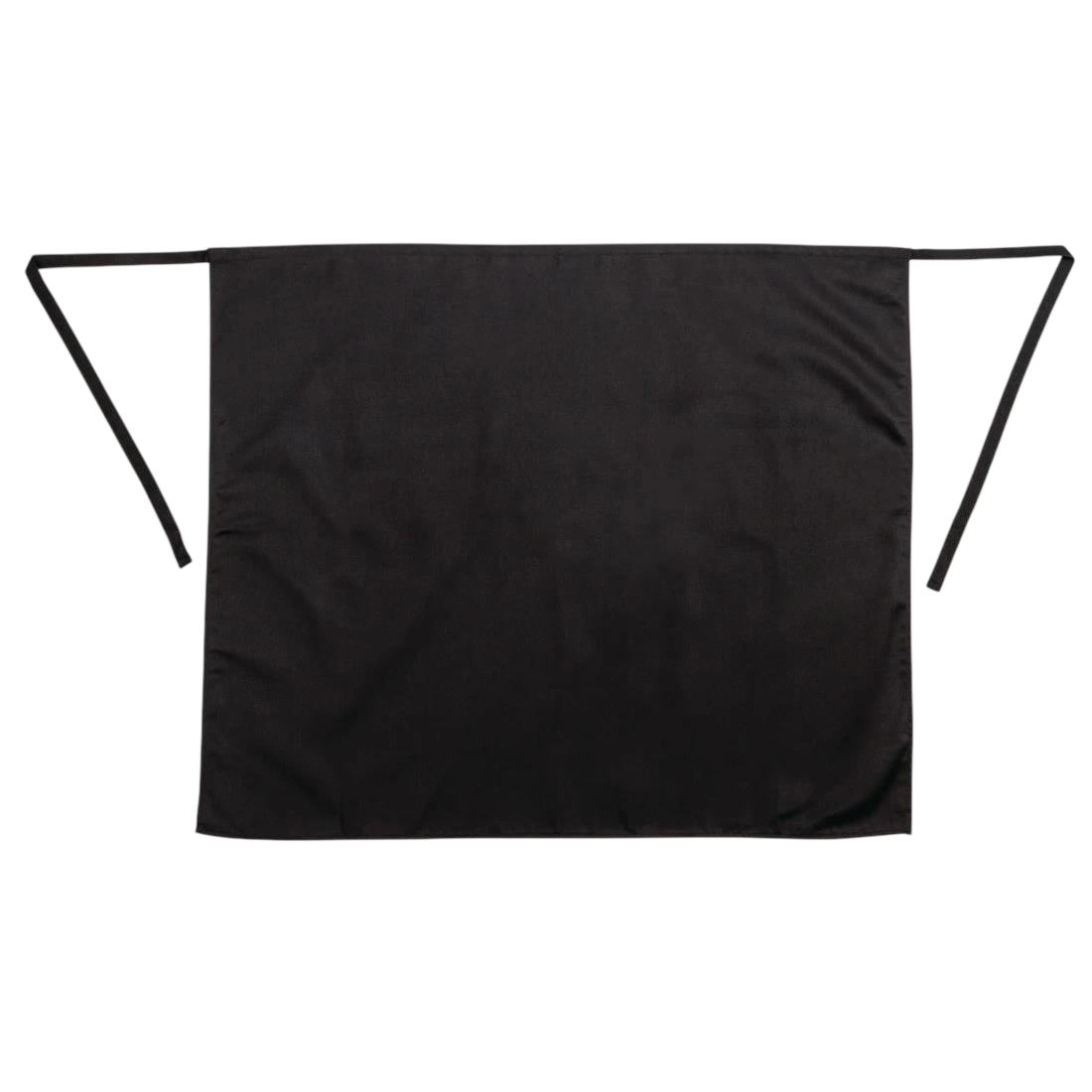 Whites Chefs Clothing A968 Whites Black Chef Aprons - 30x36'' product image