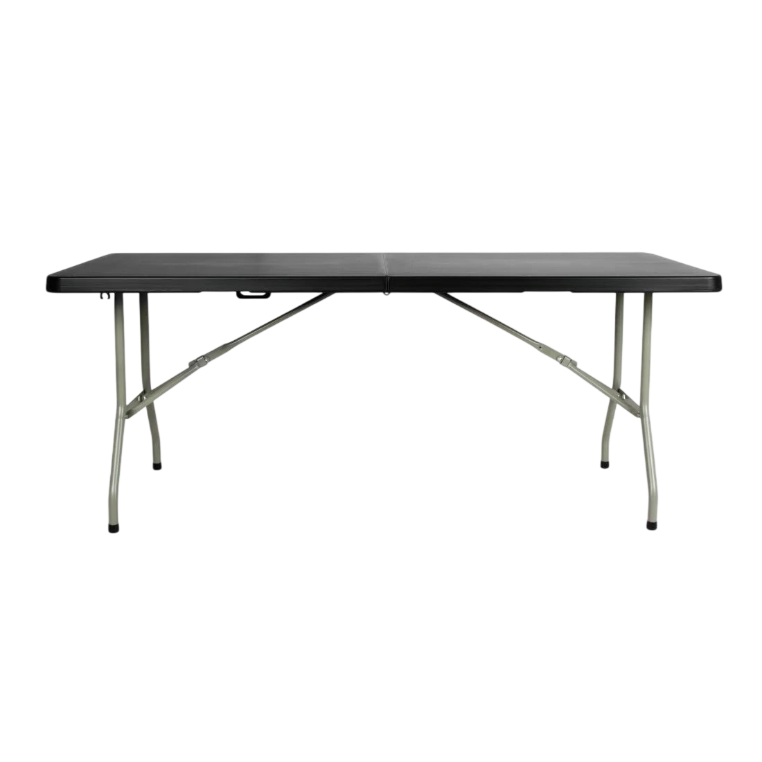 Bolero HZ169 Centre Folding Table Black - 1.8m product image