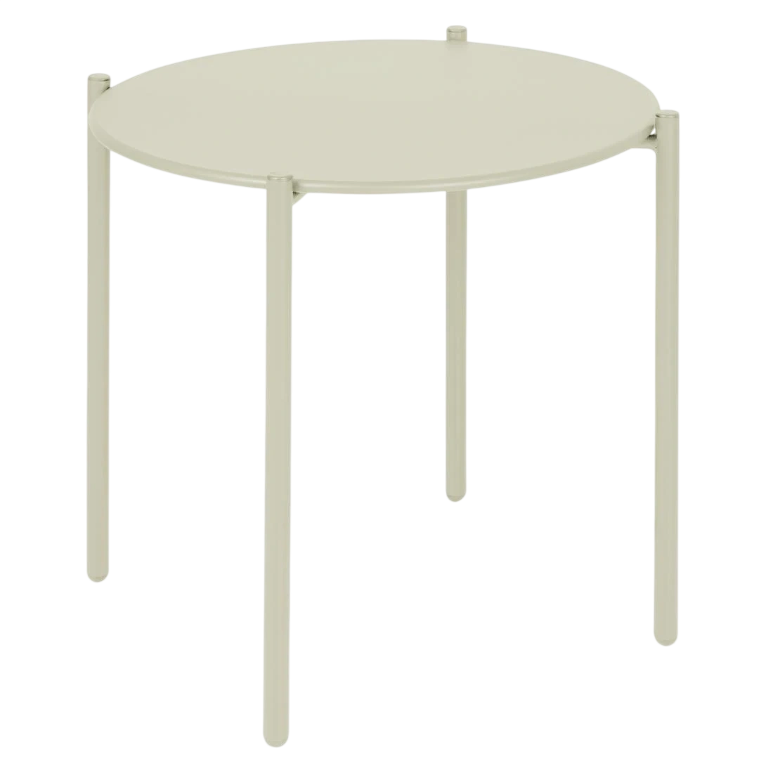 Bolero HZ377 Perth Round Low Coffee Table Light Grey - 450mm product image